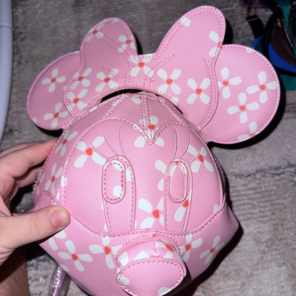 Pink Minnie Mouse Crossbody